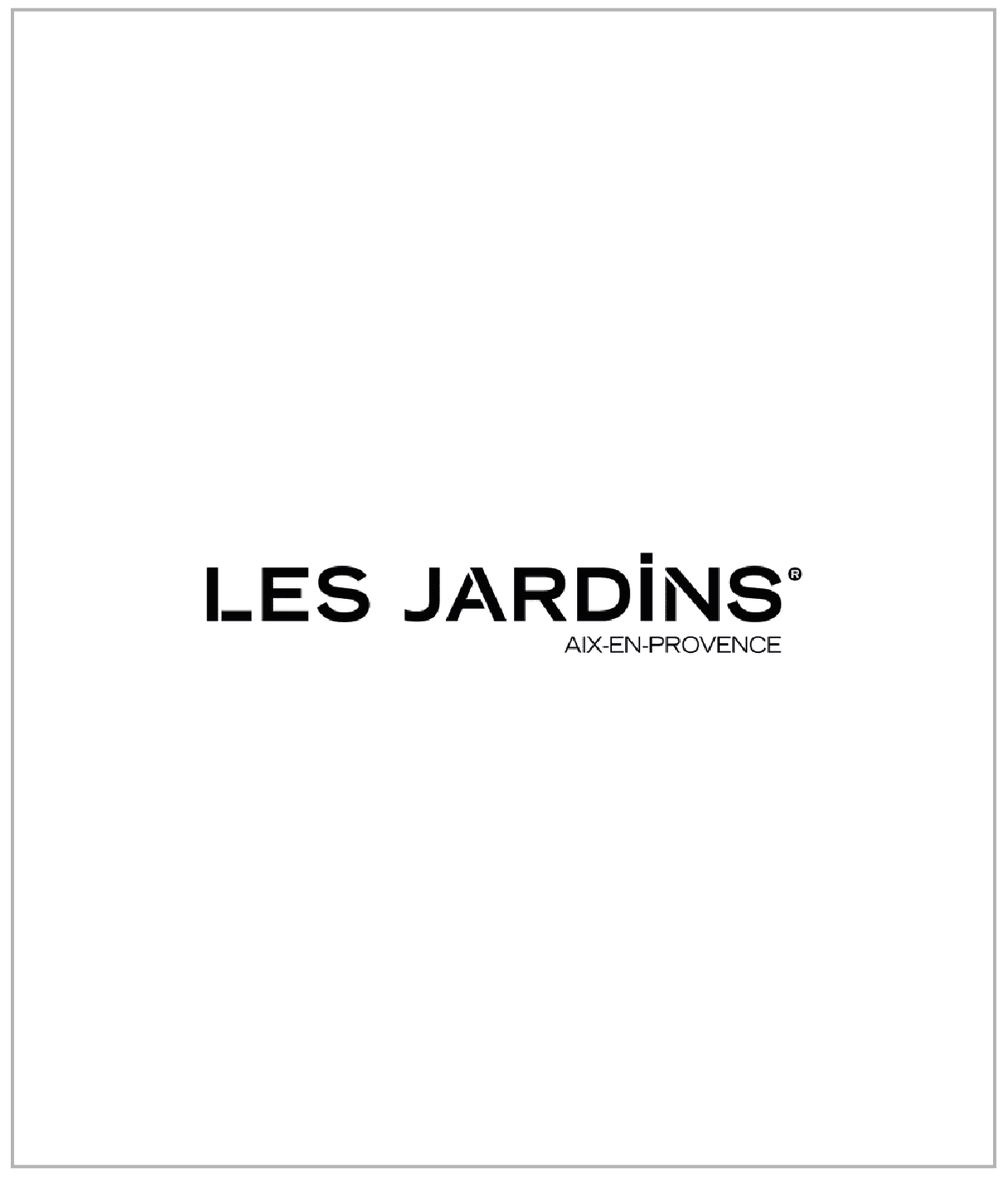 les jardins