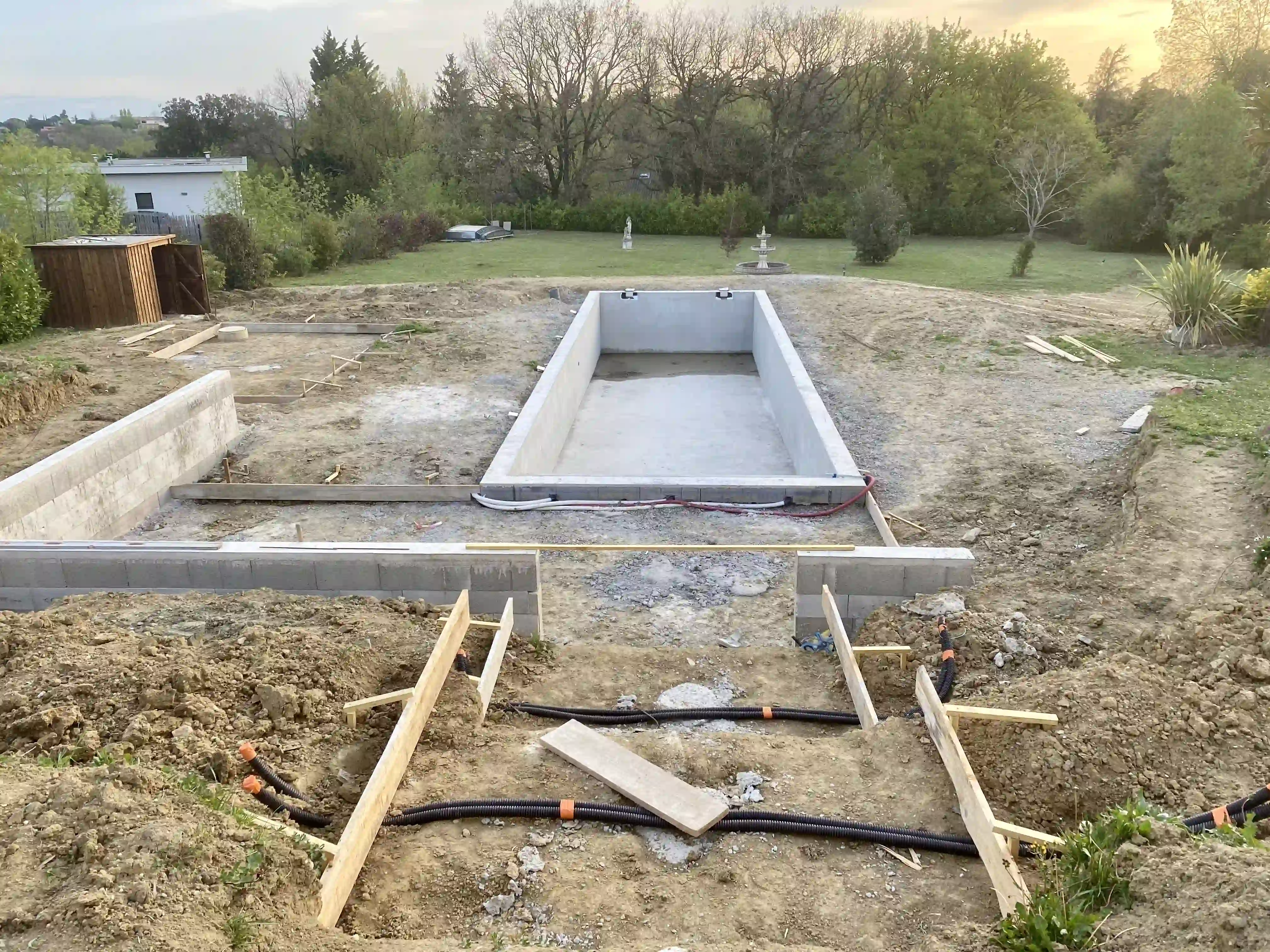 piscine couloir de nage construction pisciniste toulouse