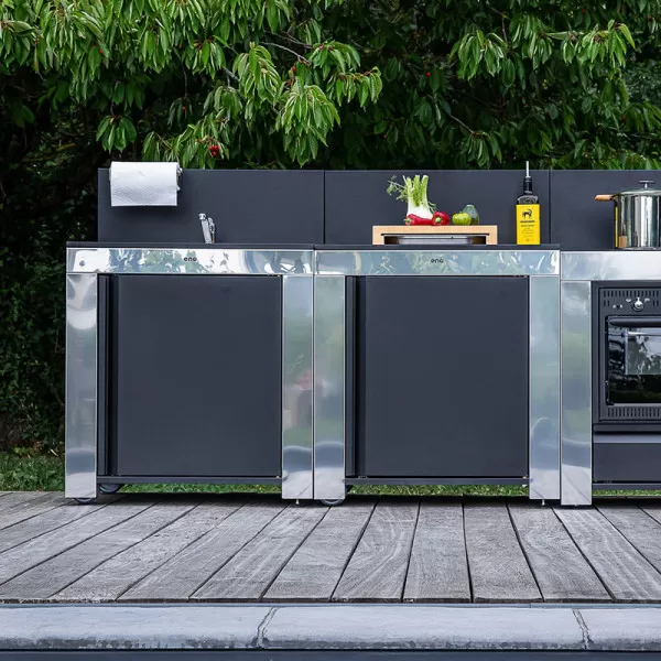 cuisine extérieure avec rangements