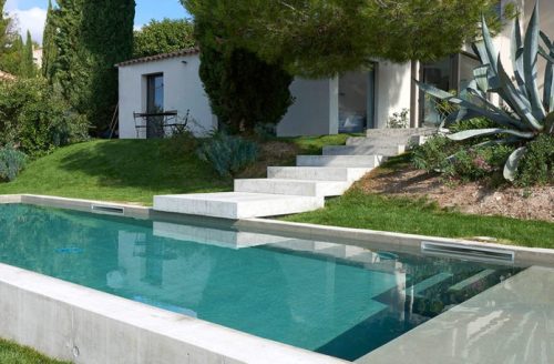 Construction piscine avec plage immergée pisciniste blagnac 31700 Construction piscine avec plage immergée pisciniste blagnac 31700