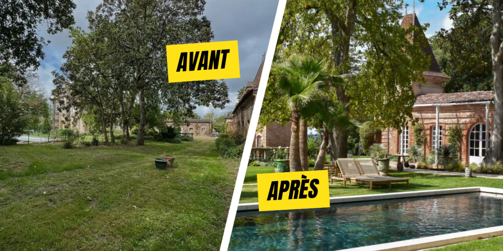 construction piscine couloir de nage toulouse avant apres